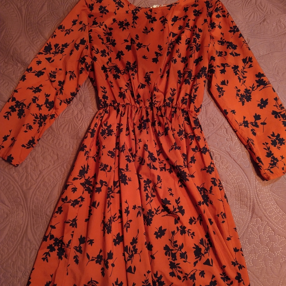 Long sleeve fall dress